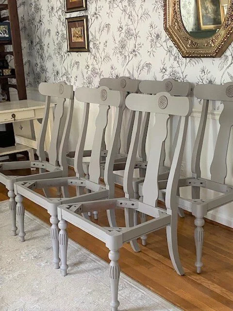 Chalk painting discount ethan allen furniture